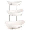 3 Tier Ceramic Fruit Basket with Holder A1830