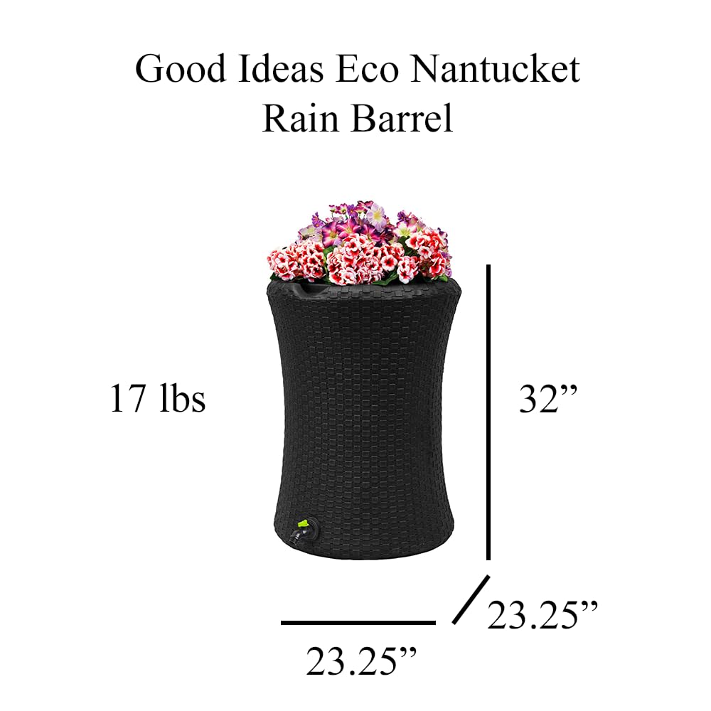 50 Gallon Recycled Rain Saver H96649