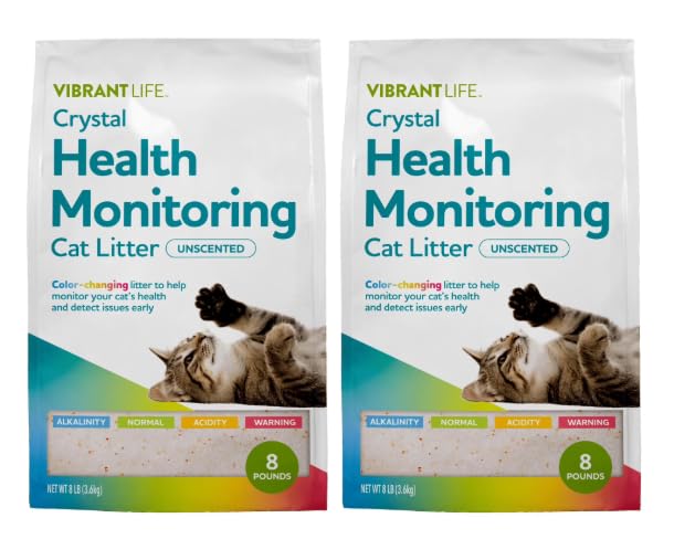 Unscented Color-Changing 8 Lb Cat Litter 2 Pack L633571