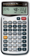 11 digit Construction Calculator Gray R59737