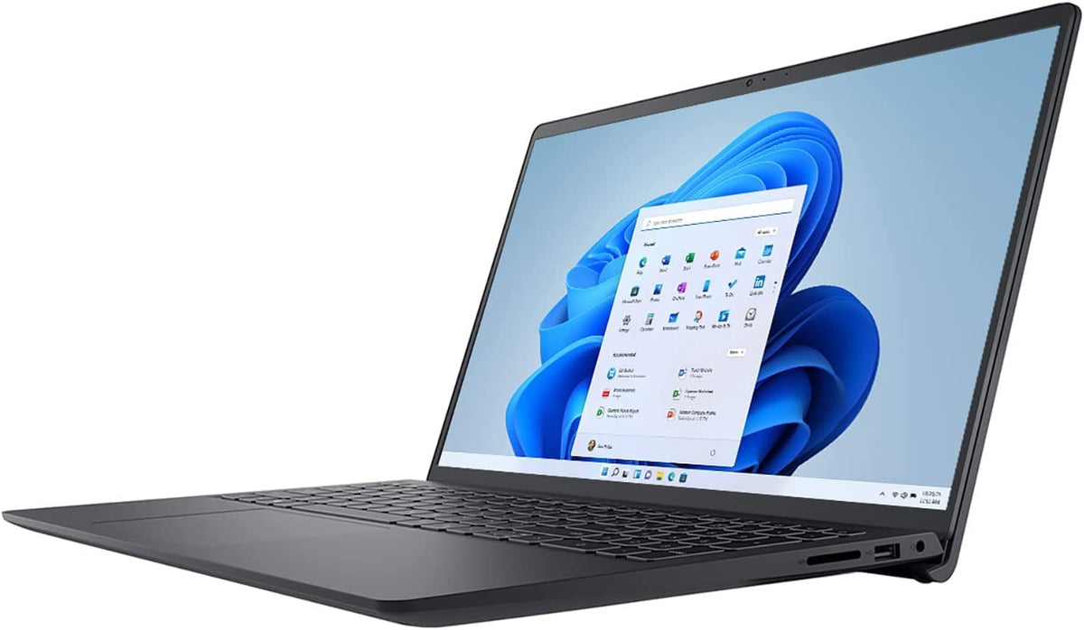 15.6" FHD Laptop, Intel Core i3, 8GB DDR4 RAM, 256GB SSD, Carbon Black N7680