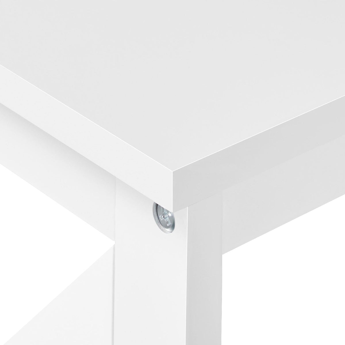 White 3-Tier Console Table G269906