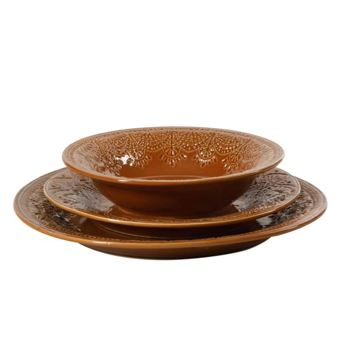 12-Piece Ceramic Dinnerware Set L544033