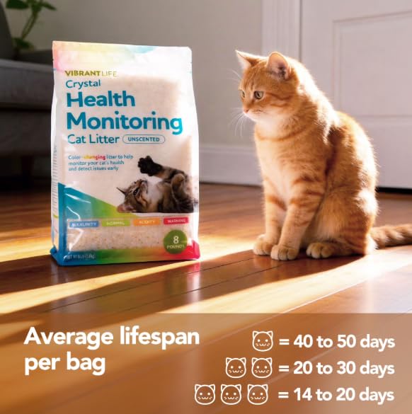 Unscented Color-Changing 8 Lb Cat Litter 2 Pack L633571