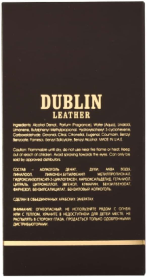 Leather Eau de Parfum 80 ml D3158