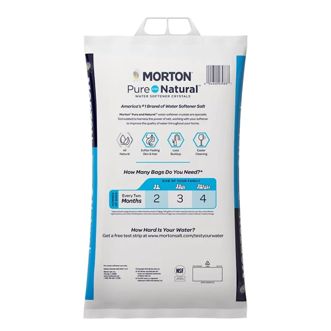 40-lbs. Water Softener Crystals (12 Bags) Z156488