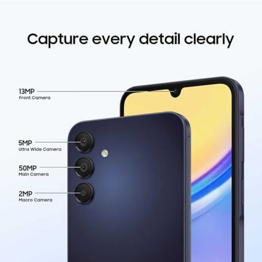 Unlocked Android Smartphone 128GB AMOLED Display Blue Black Z525832