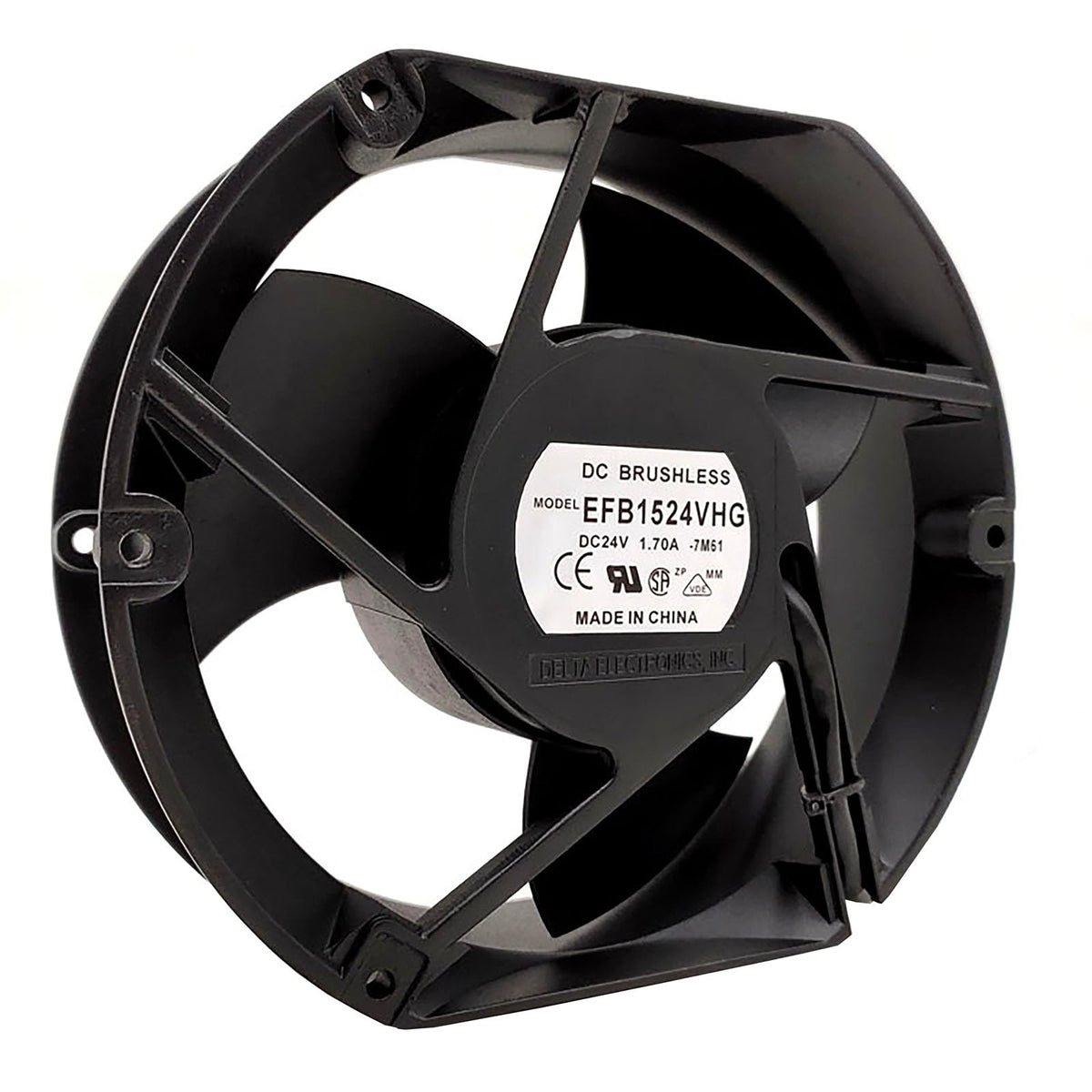 High Speed 172mm x 150mm x 51mm 24V Cooling Fan Z55903