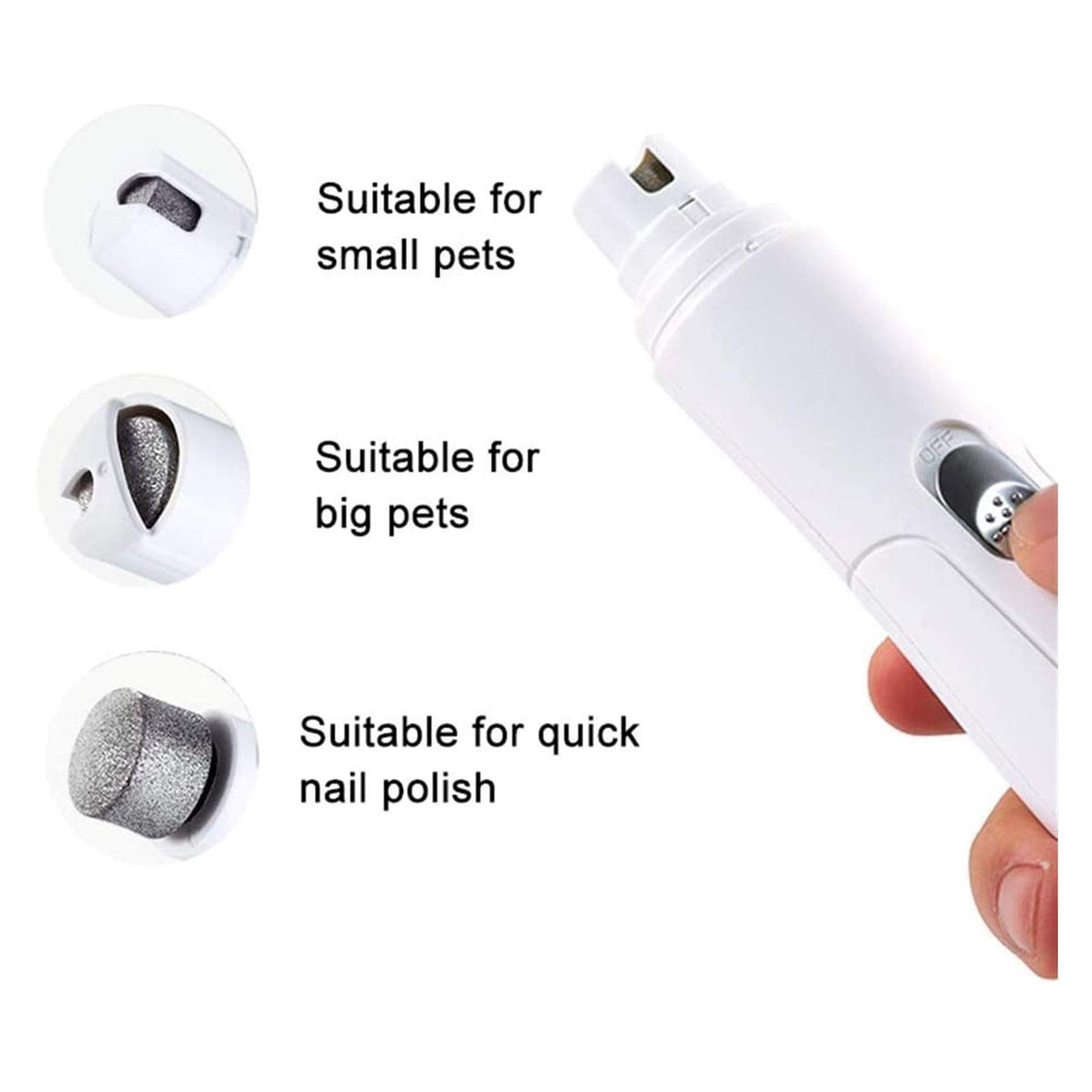 Rechargeable Electric Dog Nail Grinder X440