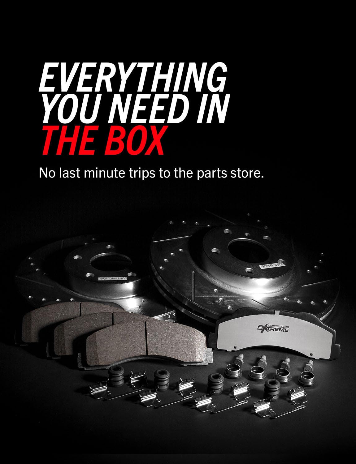 Front Brake Pad & Rotor Kit W29585