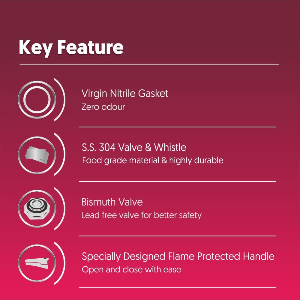 Stainless Steel Pressure Pan, 3 Litres Z549