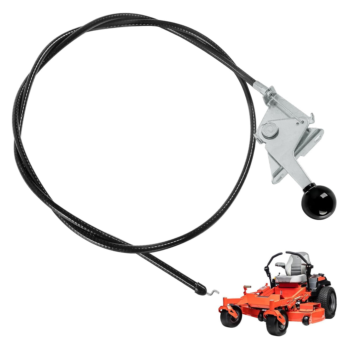 Throttle Control Cable 52-1/2" Cable Length & 50" Conduit Length Z4199