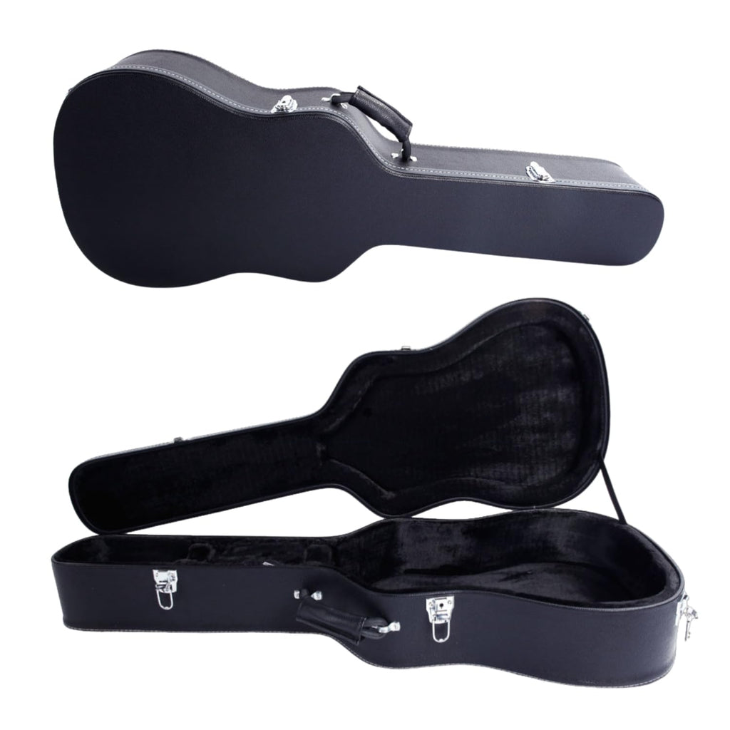 Black 41 Inch Acoustic Guitar Hard Case R7351