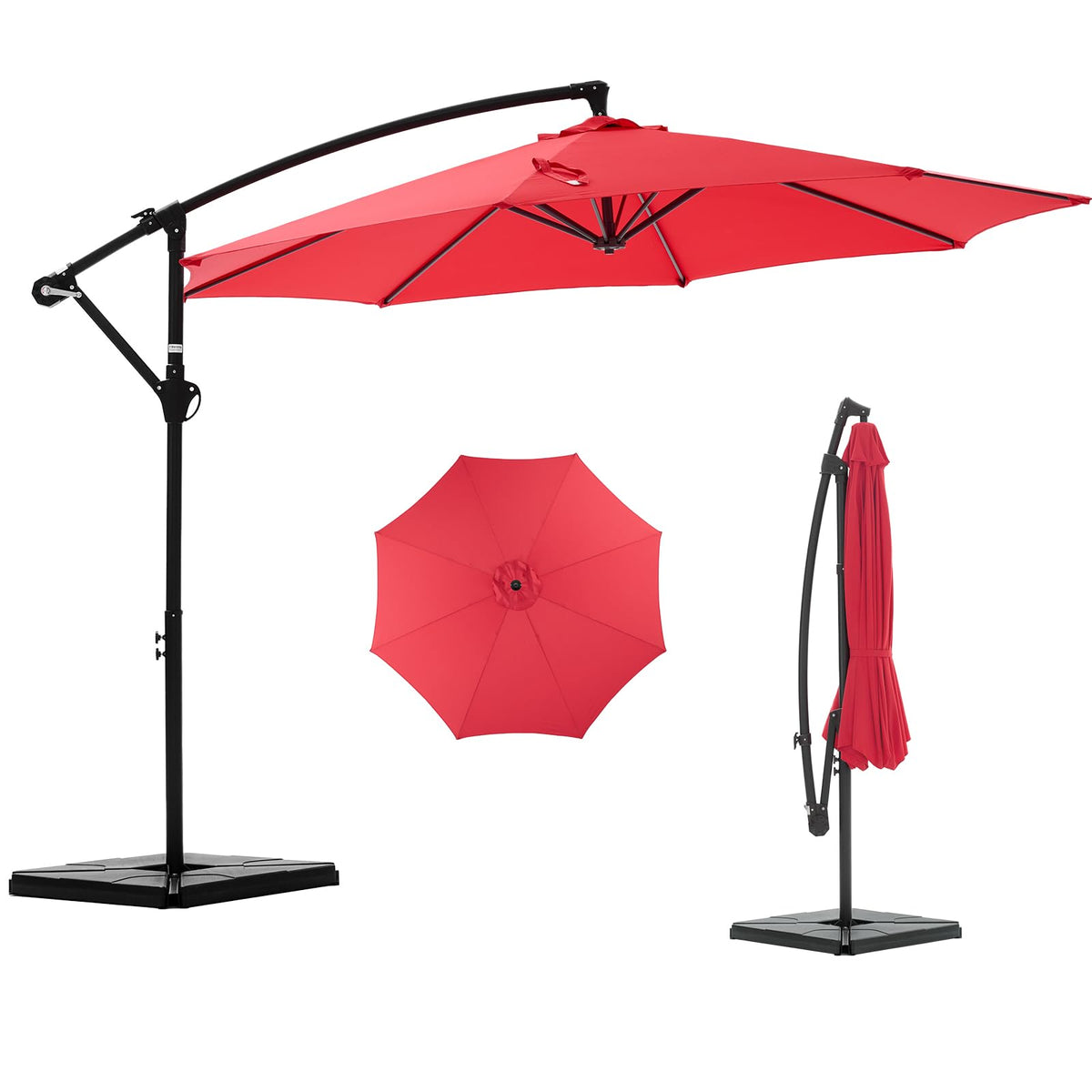 10FT Cantilever Patio Umbrella Y978983