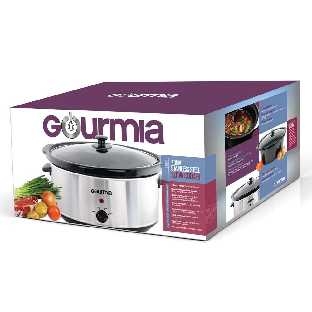 7 Qt Stainless Steel Slow Cooker M873