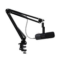 USB/XLR Dynamic Podcast Microphone with Boom Arm J163871
