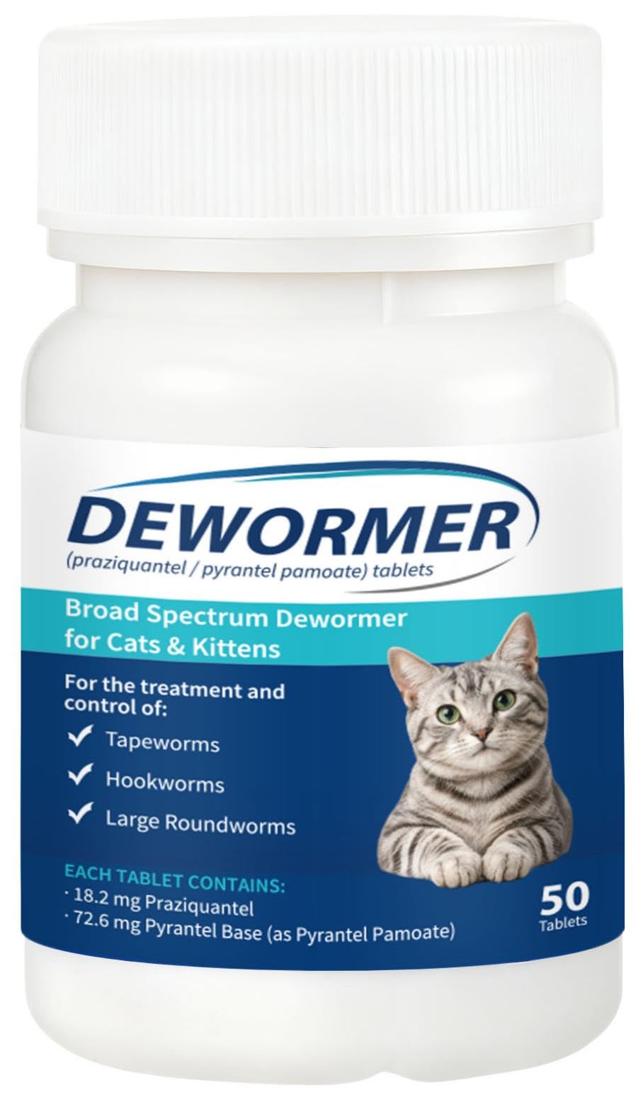Broad-Spectrum Dewormer 50 Tablets B368
