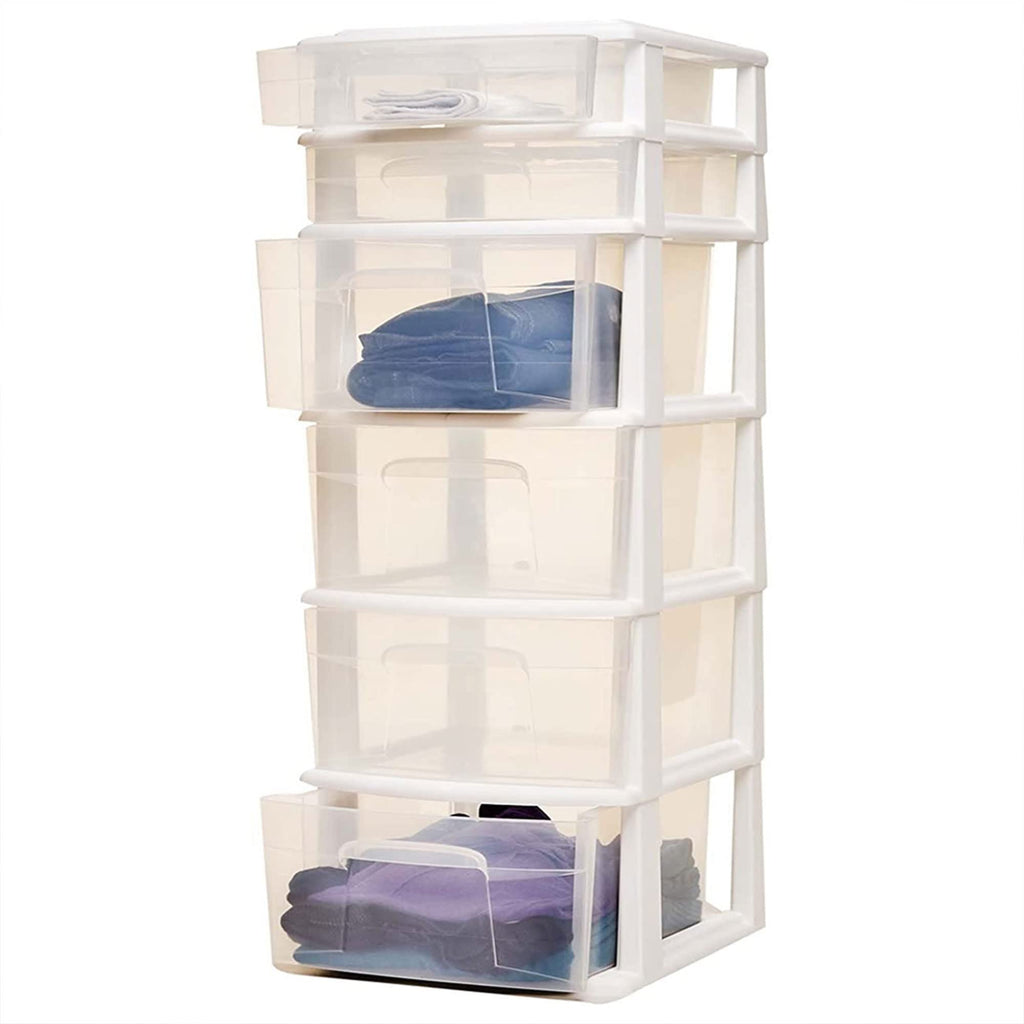 6-Tier Storage Cart with Removable Wheels W519079