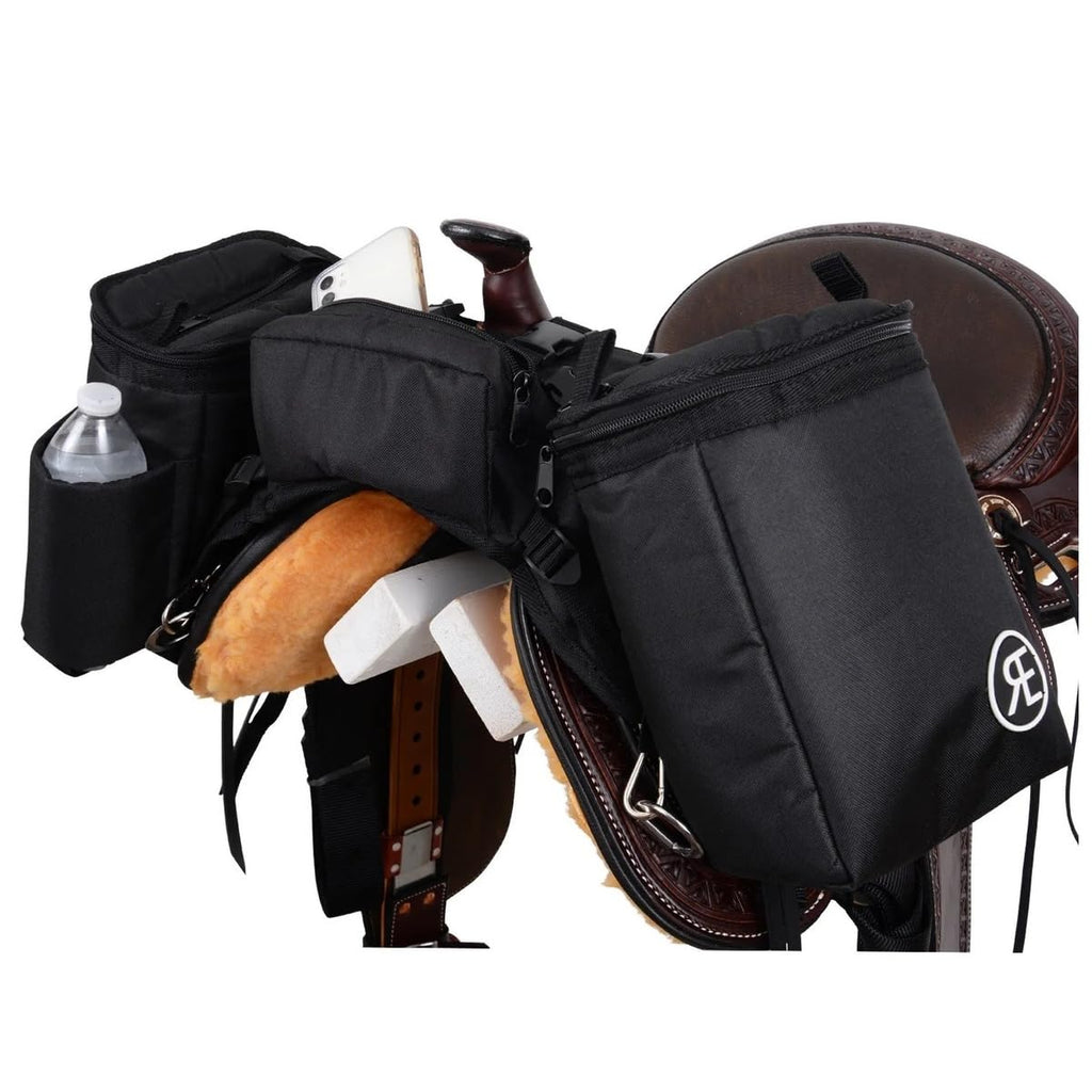 Nylon Insulated Pommel Cooler Bag with Stainless Steel Hardware Q979549