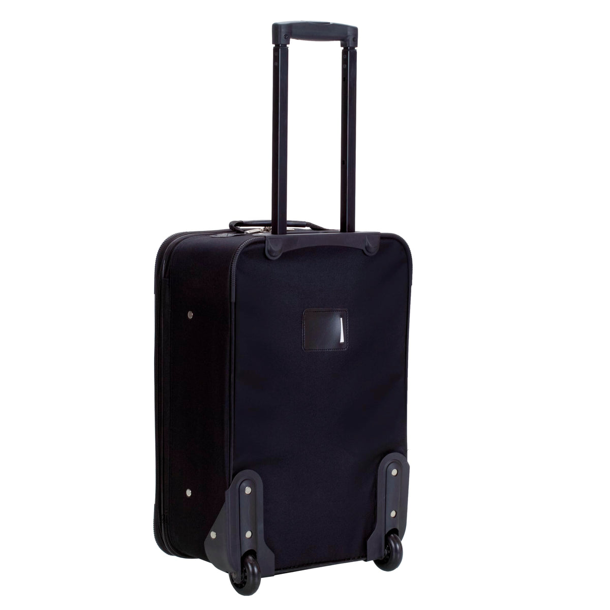 Expandable Softside Upright Luggage Set, Black, 2-Piece (14/19) I88733