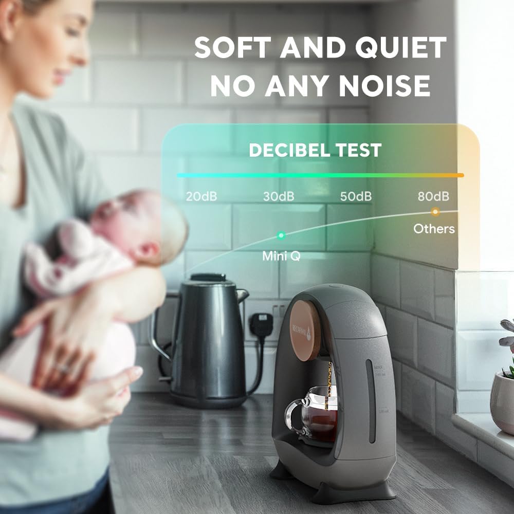 Single Serve Coffee Maker for K Cup Pod and Coffee Grounds, 2 in 1, 4-8 Oz, Black F35167