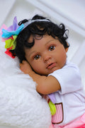 Black 20 Inch Reborn Baby Doll U928