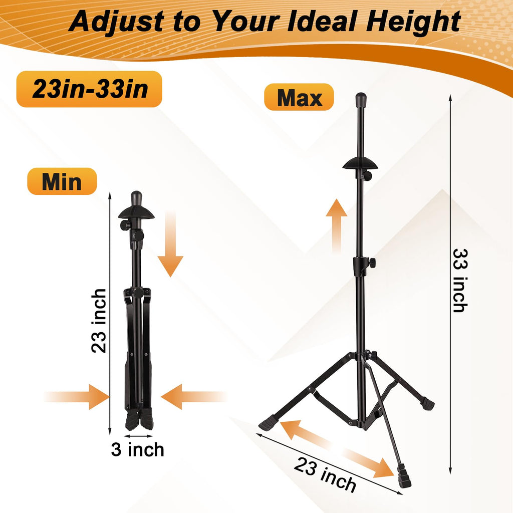 Adjustable Height Retractable Trombone Stand U61233