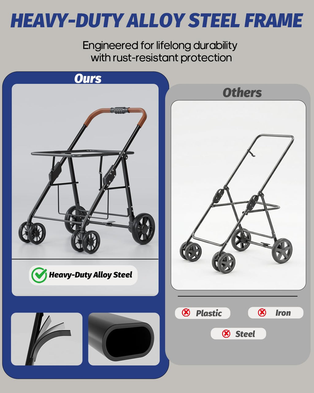 Black Dog Stroller F175