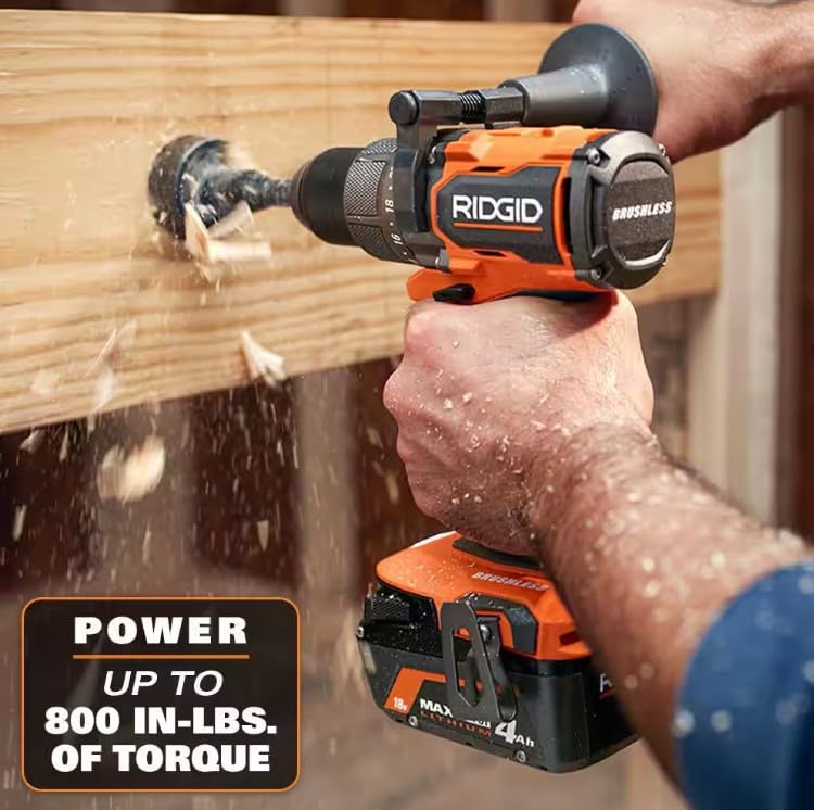 18V Brushless Cordless 1/2 in. Drill/Driver Kit with 2.0 Ah Battery and Charger U93024