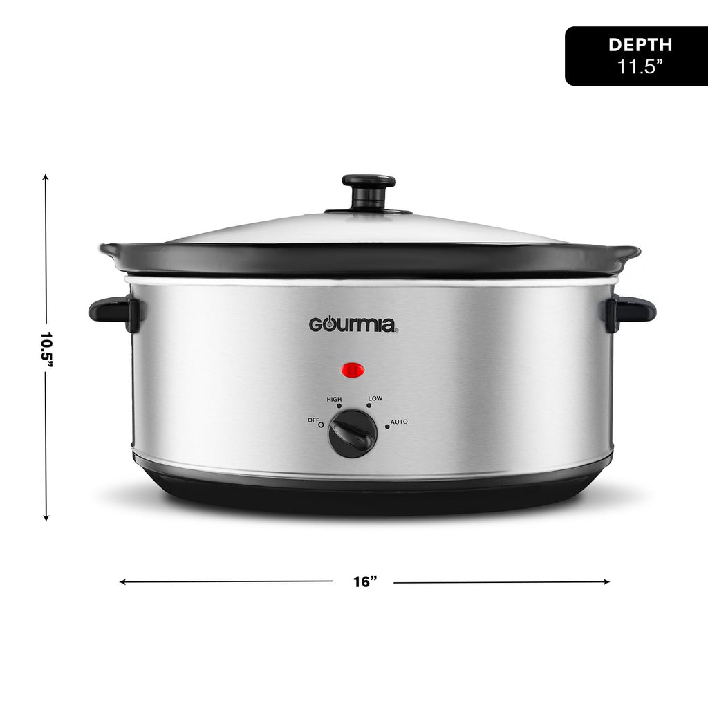 7 Qt Stainless Steel Slow Cooker M873