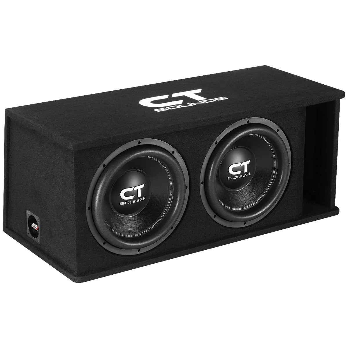 Dual 12” 2600W Subwoofer Box and Amplifier S645
