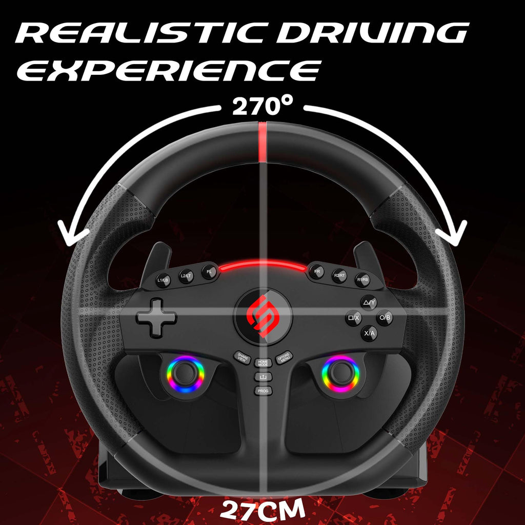 Racing Gaming Steering Wheel S812