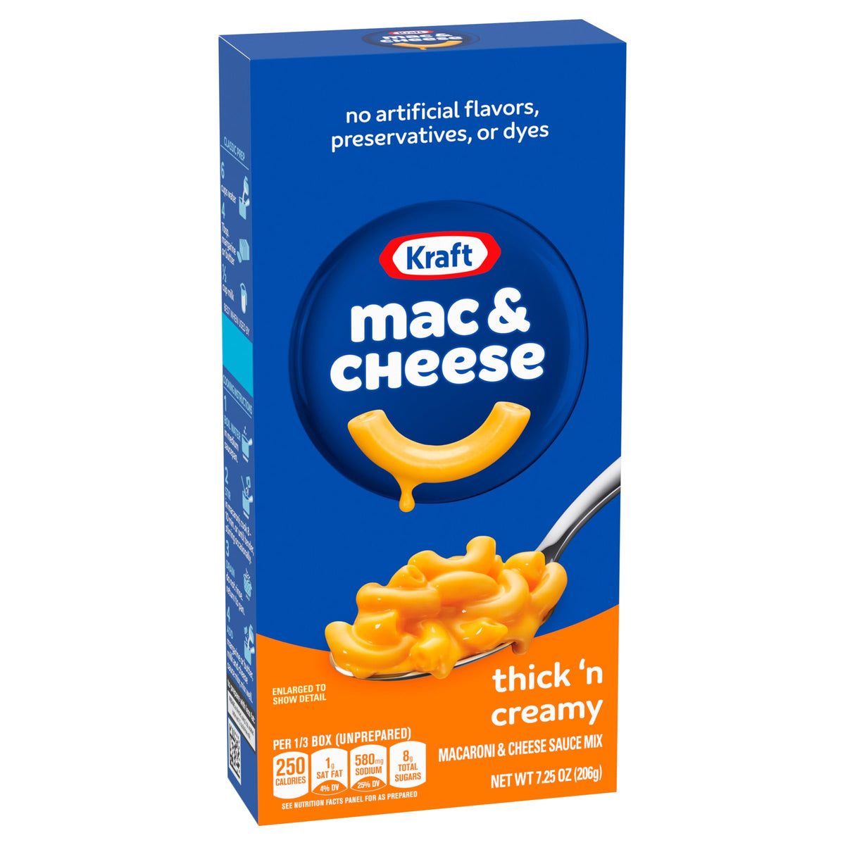 Kraft Mac and Cheese, 7.25 oz (Pack of 6) E1490