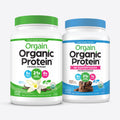 Organic Protein Powder Creamy Chocolate Fudge and Vanilla Bean I595766