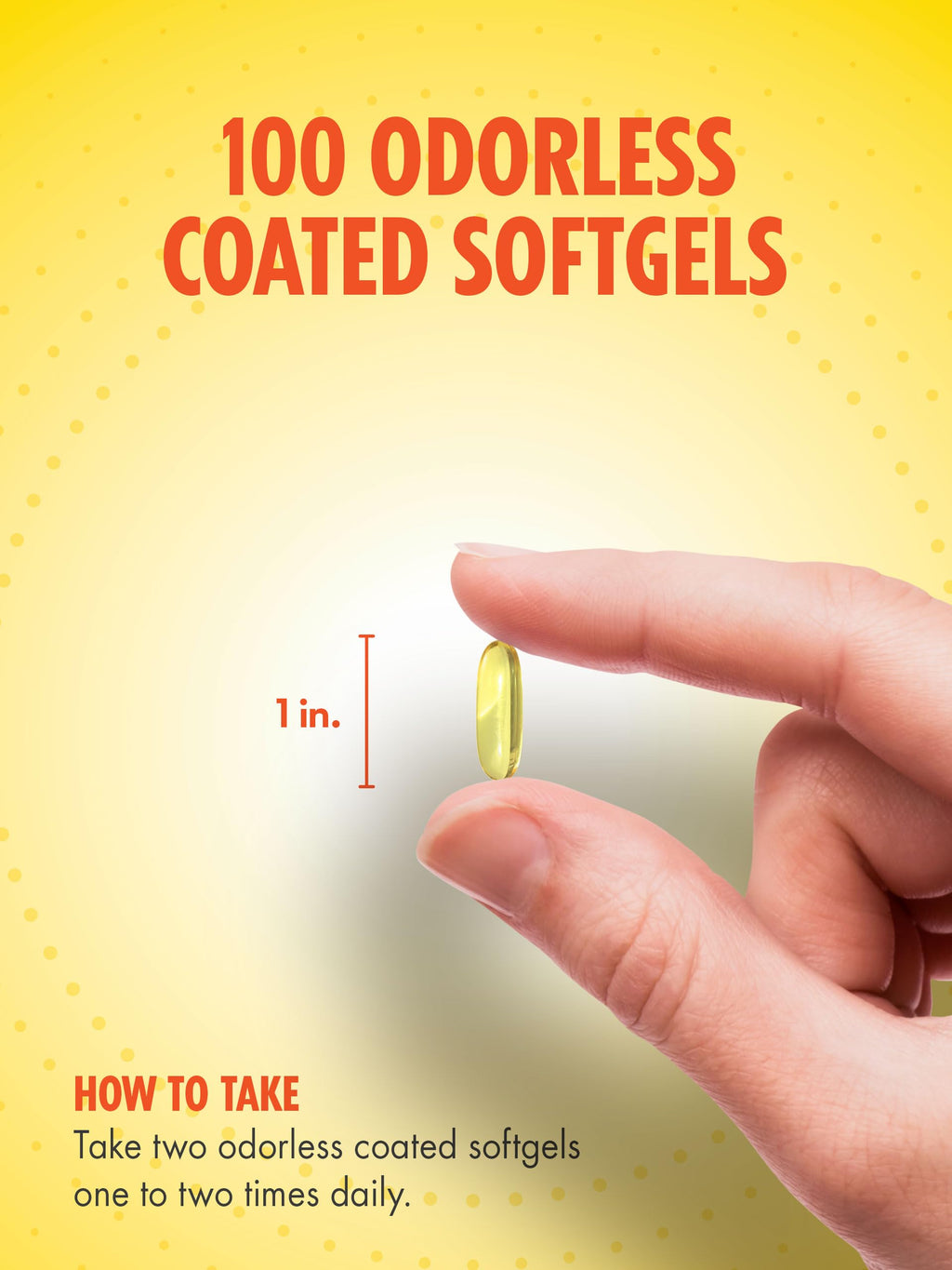 Fish Oil 1200mg 100 Softgels Q2740