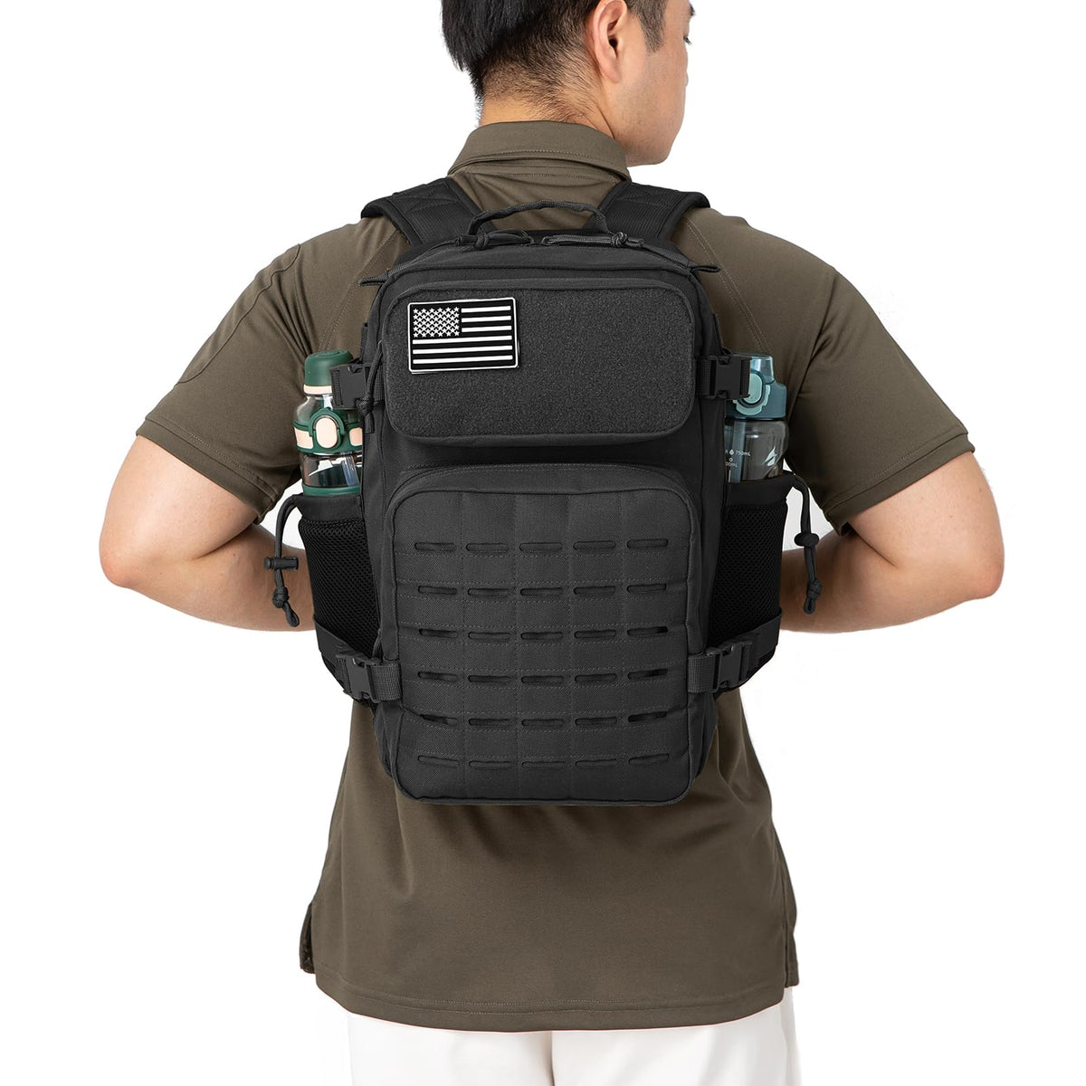 25L/45L Military Tactical Backpack with Bottle Holder A122