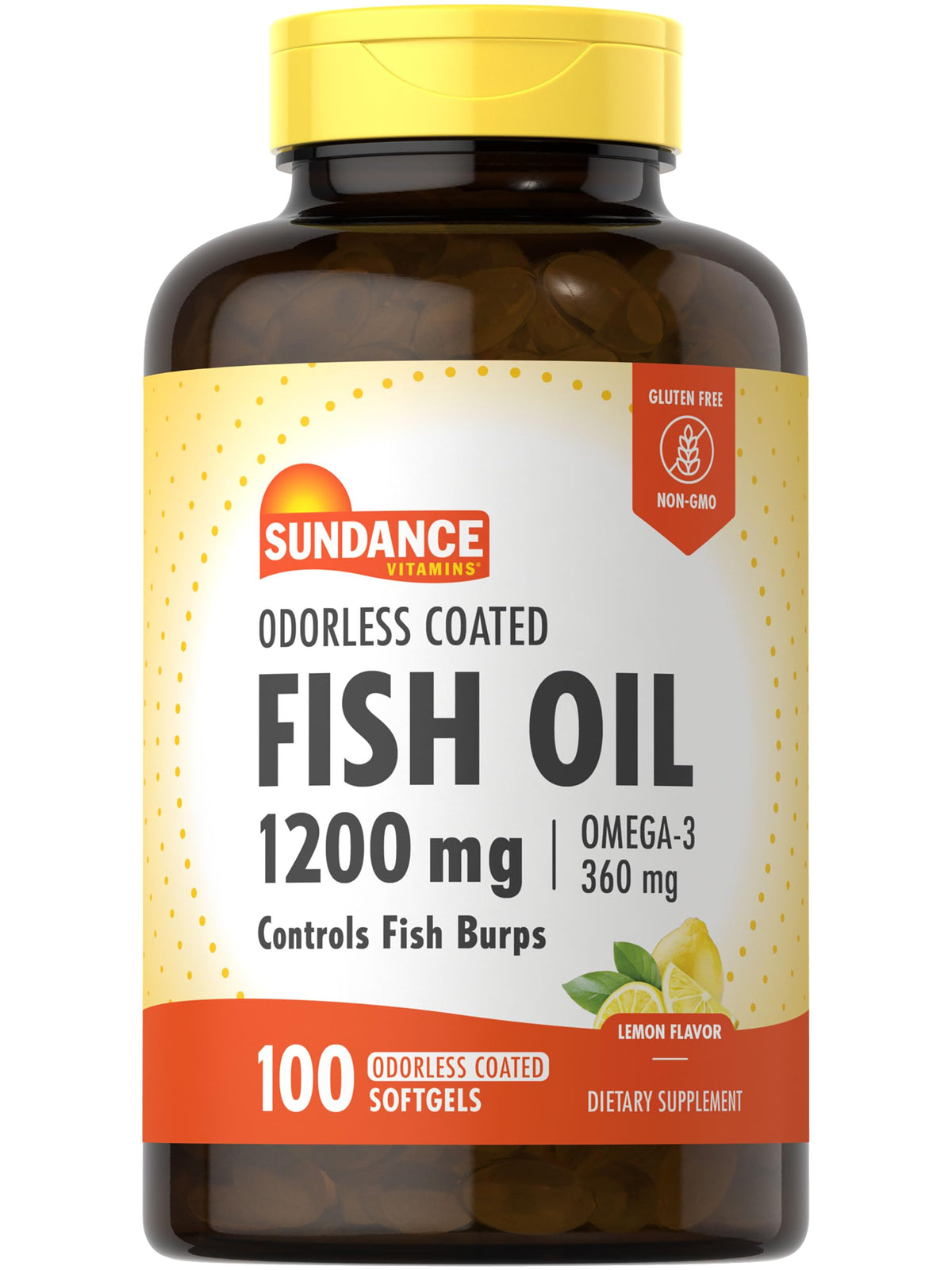 Fish Oil 1200mg 100 Softgels Q2740