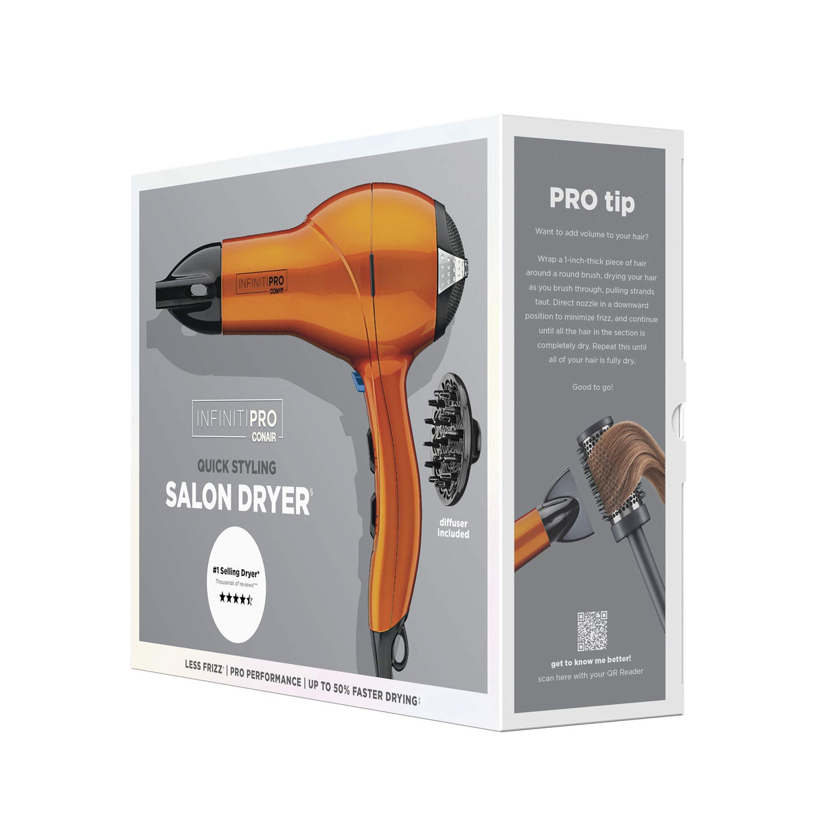 1875W Salon Performance AC Motor Hair Dryer B7599