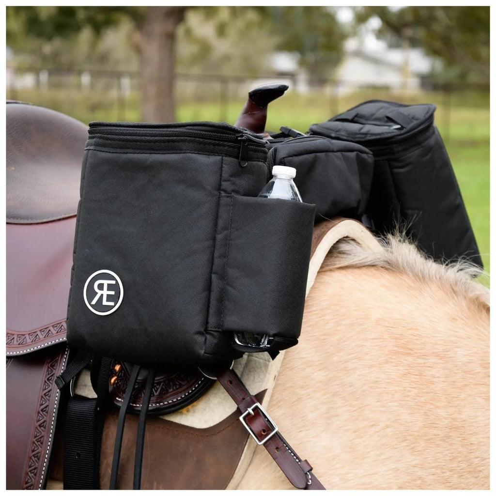 Nylon Insulated Pommel Cooler Bag with Stainless Steel Hardware Q979549
