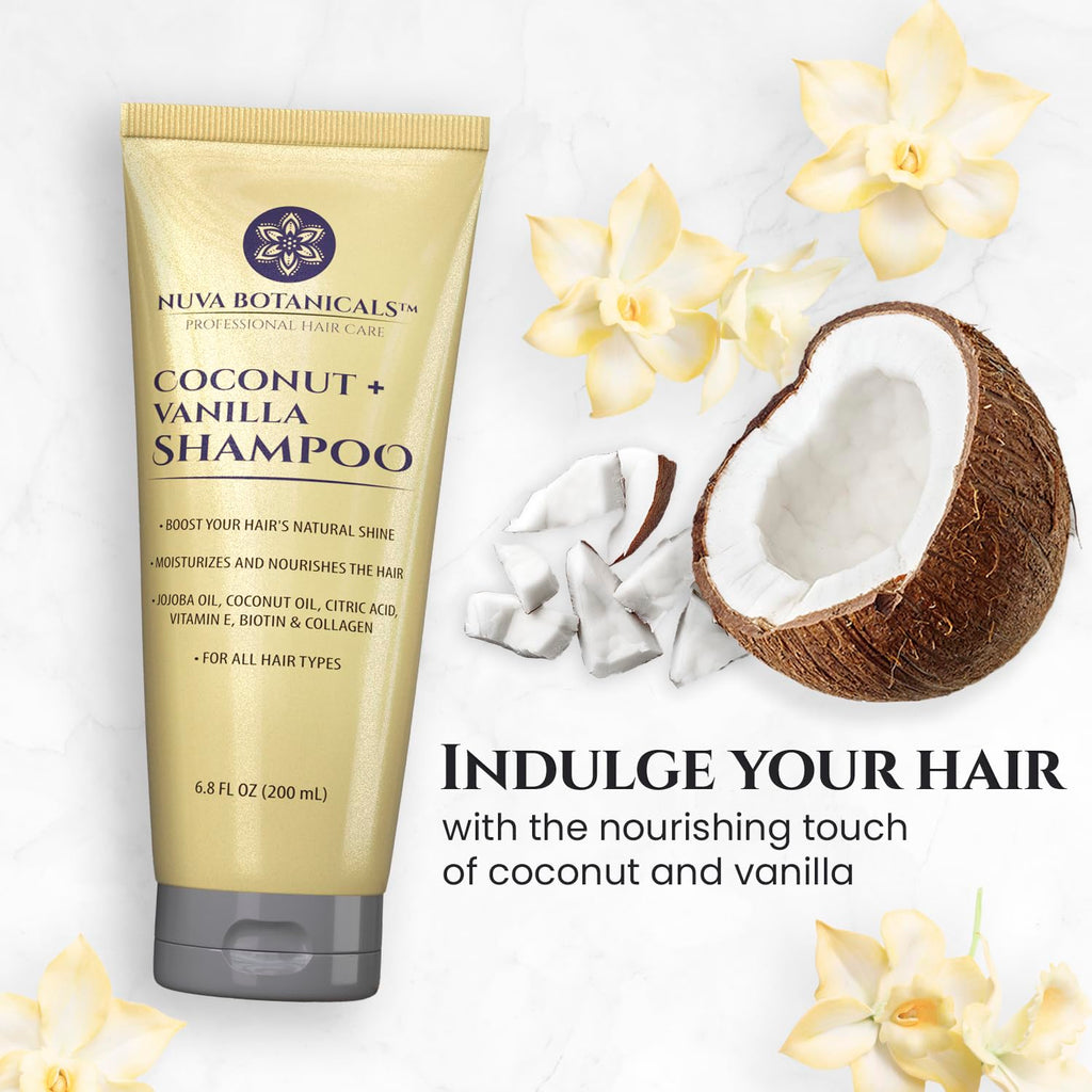 Coconut Shampoo & Conditioner Set 6.8 oz U206