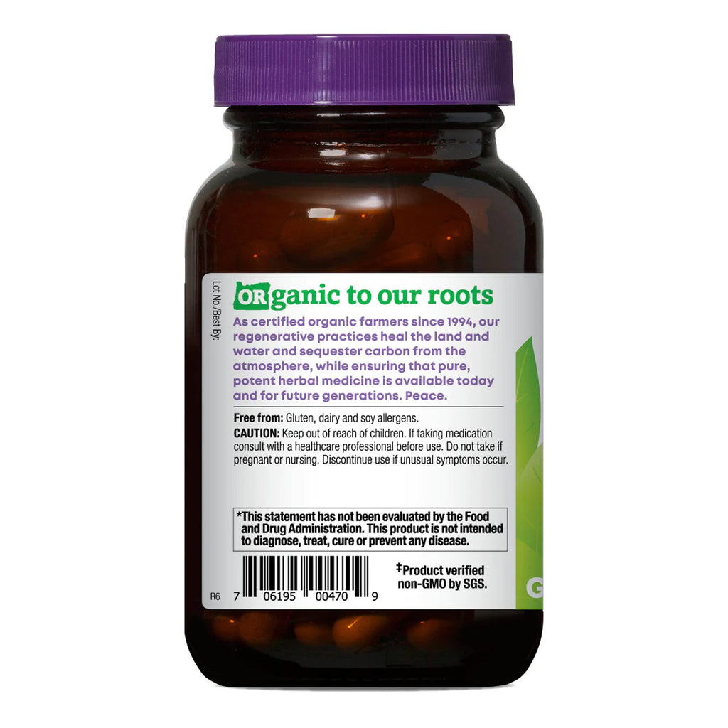 Organic Ashwagandha Ginkgo Vegan Capsules 90 Count I35652