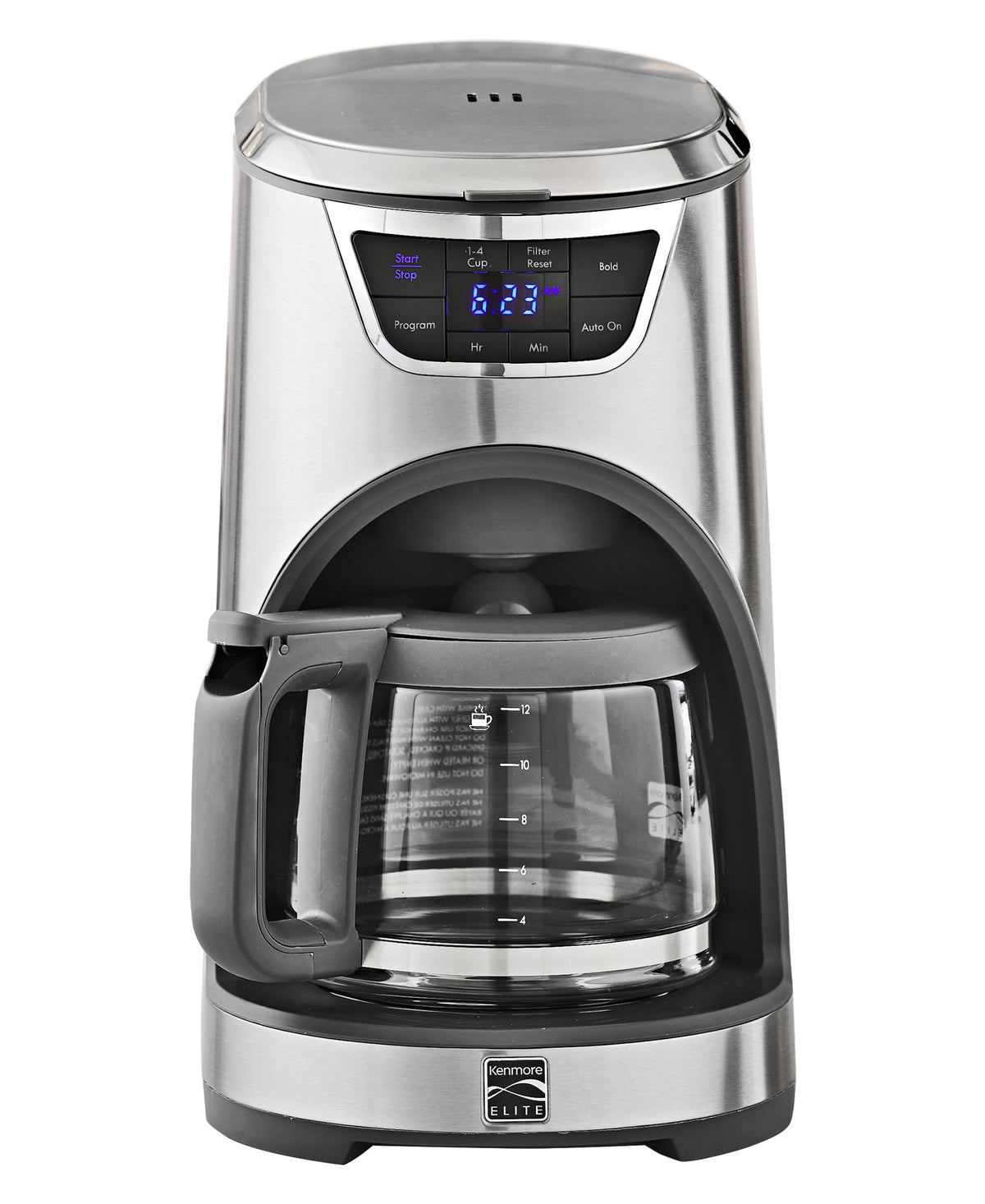 12-Cup Programmable Drip Coffee Maker with Glass Pot G578448