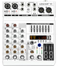 4-Channel Bluetooth Audio Mixer with XLR USB Interface Z559920