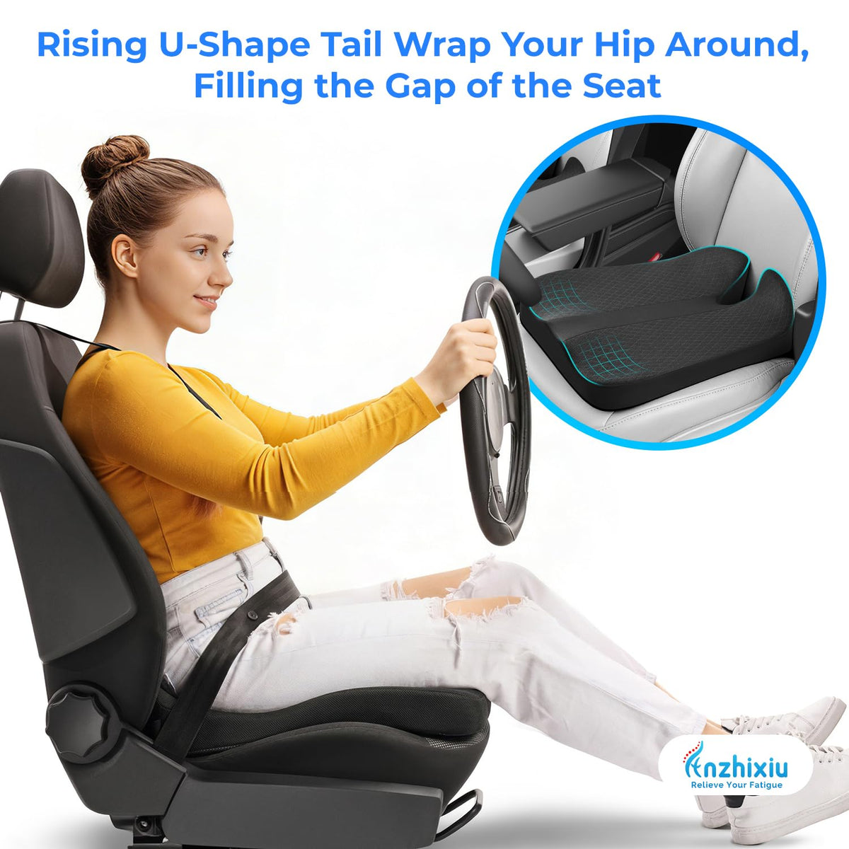 Elevated Car Seat Cushion B707130