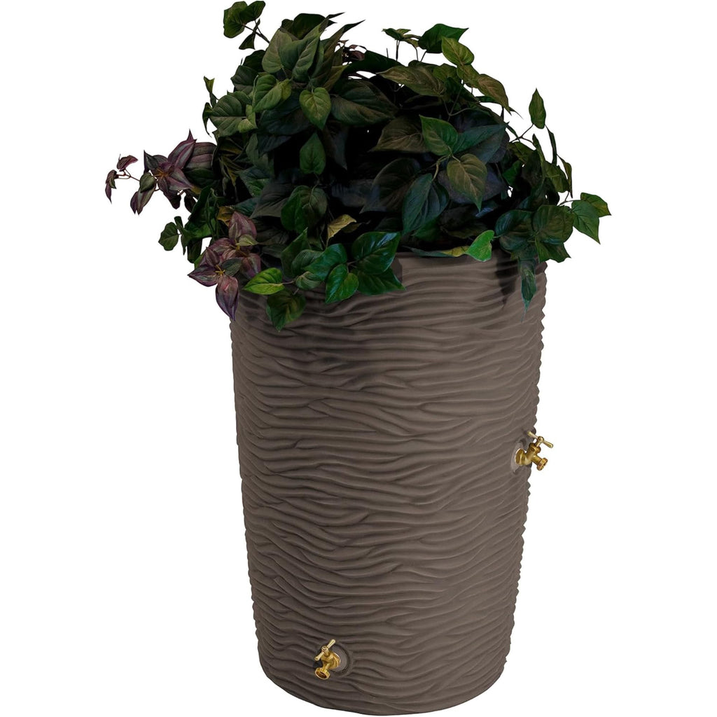 50 Gallon Rain Saver Barrel with 2 Spigots and Stand B75542