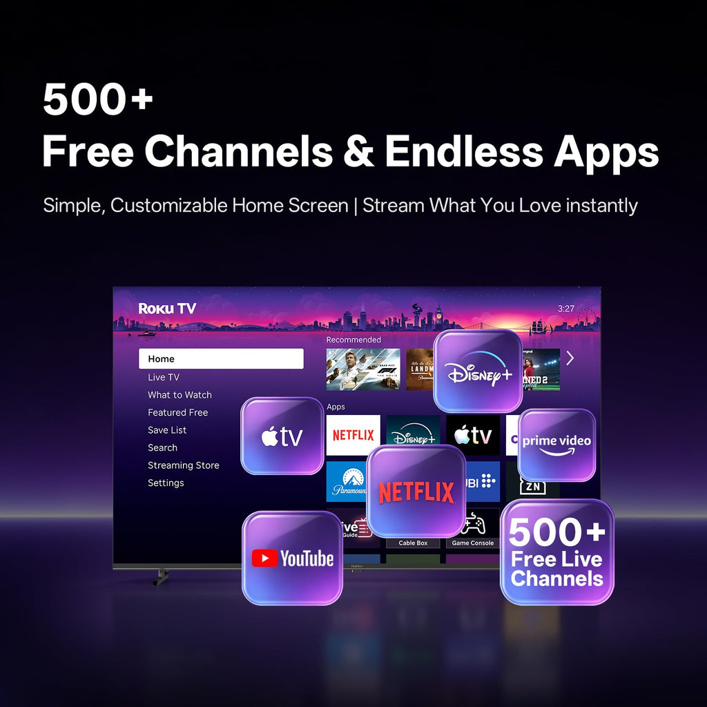 50 Inch 4K UHD Smart TV Z3498