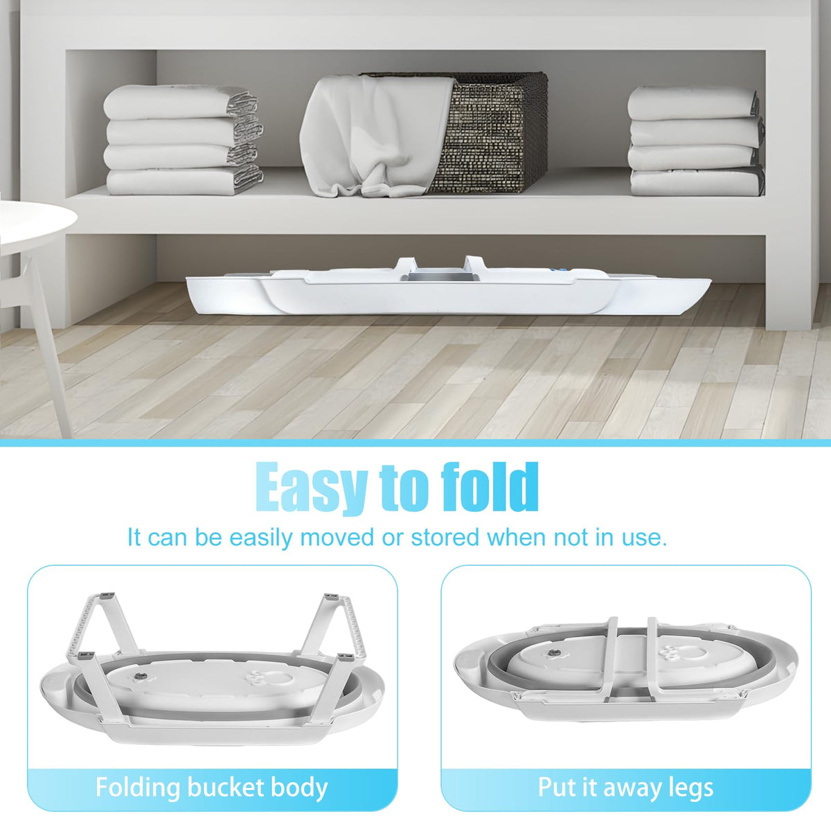 Foldable Portable Dog Bathtub A51187