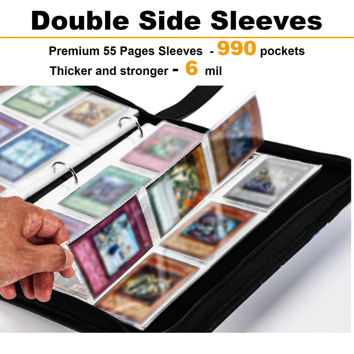 Trading Card Binder 990 Pockets T3613