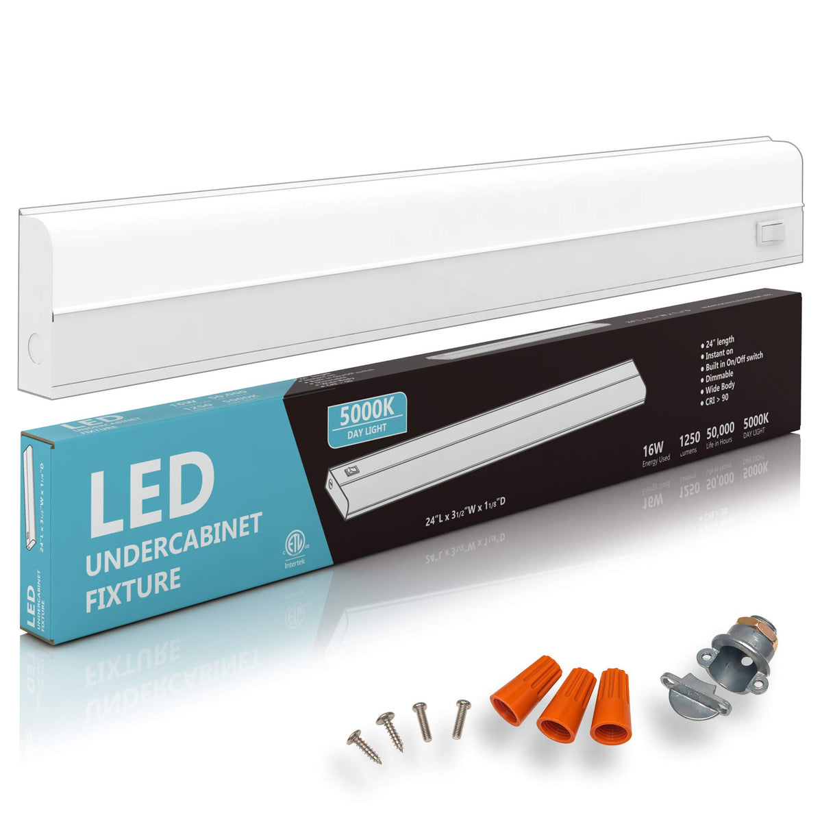 24" Hardwired Under Cabinet Lighting E624285