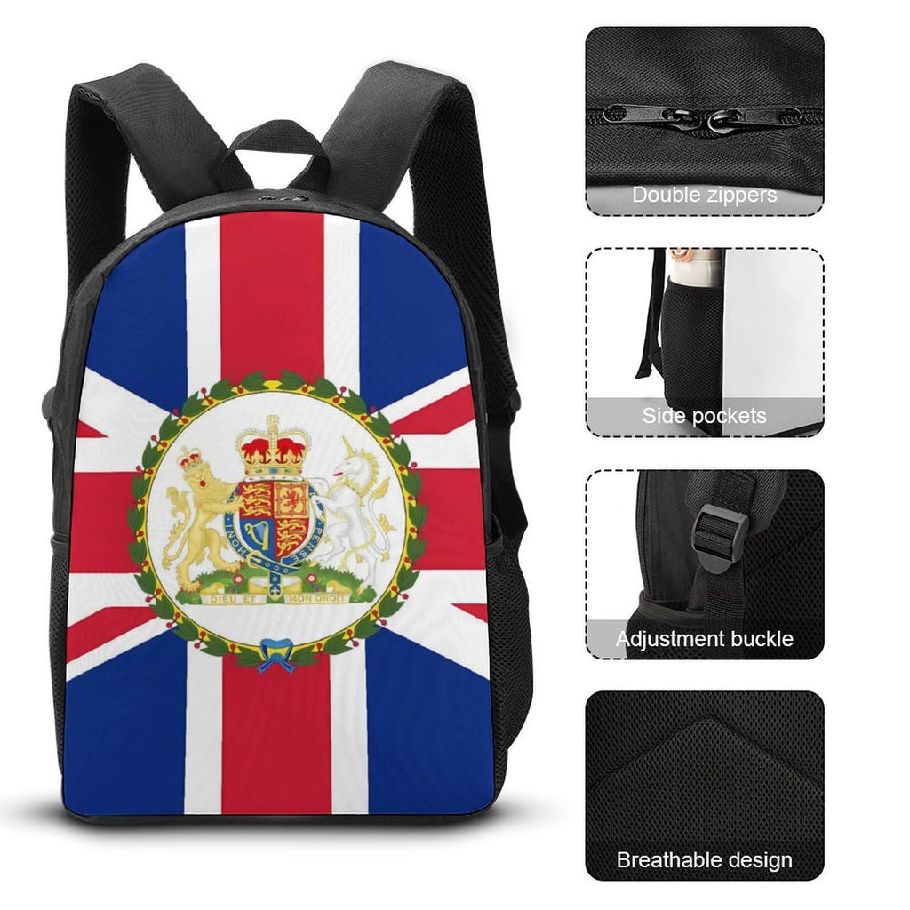 Backpack with Lunch Box Pencil Case Q36260